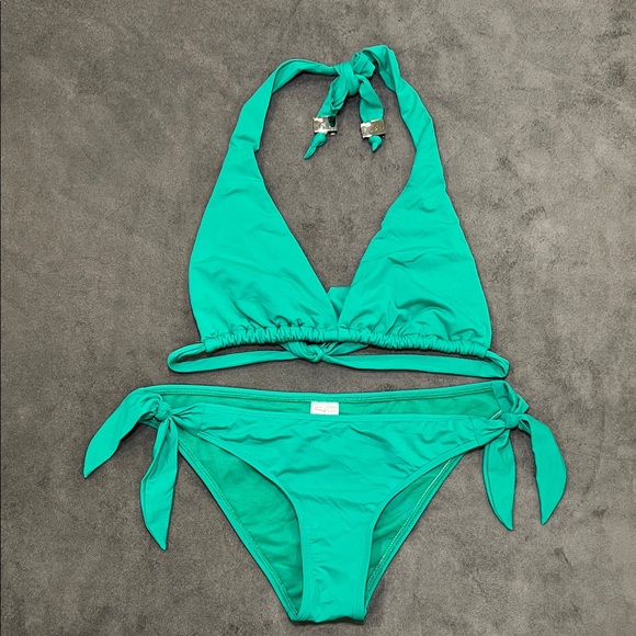 Skye Green Halter Bikini Set SMALL - Picture 6 of 12
